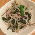 amanusa's cooksnap of when they made 節約やみつき✩ベーコンとニラのもやし炒め.