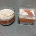 なみっちのご飯便り's cooksnap of when they made オレンジとミルクの二層ゼリー.
