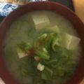 うさこママ★'s cooksnap of when they made 春キャベツと新玉ねぎのみそ汁.