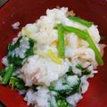 white雪だるま's cooksnap of when they made 子供もバクバク食べる！簡単♡中華粥.