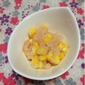 ぽぽきゅ's cooksnap of when they made 簡単☆コーンの明太子おろしあえ♪.