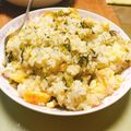すぶちー's cooksnap of when they made 博多明太高菜チャーハン☆.