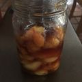 1035's cooksnap of when they made キャラメル風味の洋梨ジャム.