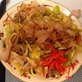 がりゅー。's cooksnap of when they made 簡単に‼焼きうどん.