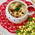 moko♪キッチン♪'s cooksnap of when they made パン耳とカップスープで簡単グラタン☆.
