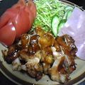 ひとぷぅ's cooksnap of when they made 煮るだけ簡単すぎる照り焼きチキン.