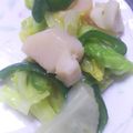 ゆゆきな's cooksnap of when they made ホタテとキャベツのバター炒め.