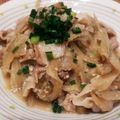 くぅぽん☆'s cooksnap of when they made ごぼう香る♪味噌すき丼.