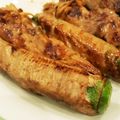 yknobi's cooksnap of when they made 我が家の減塩　オクラ肉巻き.