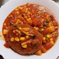 sayakuro66's cooksnap of when they made フライパンで簡単♥トマト煮込みハンバーグ.