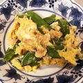 ぴちおさん's cooksnap of when they made お弁当に簡単5分★絹さやとツナの卵とじ.