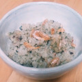 桜月❀咲良mommy's cooksnap of when they made 磯の香り☆桜えびの炊き込みごはん.