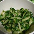 ドムドム♪'s cooksnap of when they made オクラとキュウリの和えもの.