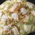ちゃぎー's cooksnap of when they made 白菜チーズ豆腐のとろ〜りモチモチお焼き.