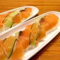 MHR2mama's cooksnap of when they made とろける漬けサーモンｄｅ絶品押し寿司.