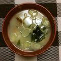 ☆なあなクック☆'s cooksnap of when they made ベビーホタテとわかめの味噌汁.