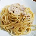 タルタルチキン南蛮's cooksnap of when they made 簡単！和風ツナクリームパスタ.