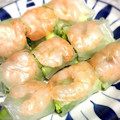 なつこ816's cooksnap of when they made 定番！簡単！海老とアボカドの生春巻き♡.