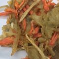 たべごろごろー's cooksnap of when they made ＊簡単だけど美味しい♪ヤーコンのかき揚げ.