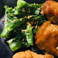 チャックねこ☆'s cooksnap of when they made 大人味☆菜の花のマヨわさび和え｡:°ஐ♡.