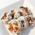 petiller's cooksnap of when they made 簡単おつまみ☆はんぺん団子ゆかり風味.