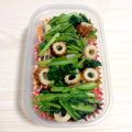 raspberryjam's cooksnap of when they made めんつゆだけでかぶの葉の炒めもの.