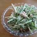 katu_yoshi's cooksnap of when they made 水菜とツナのサラダ.