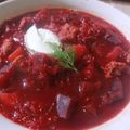 天才のりちゃん's cooksnap of when they made ボルシチ★Russian Borscht.