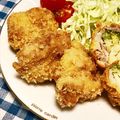 にきけん's cooksnap of when they made ✴︎簡単♥︎ニンニクを挟んだチキンカツ.