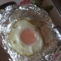 ★きらきら★★'s cooksnap of when they made お弁当に便利✨トースターで目玉焼き✨.