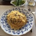 Amalka's cooksnap of when they made ボンゴレ・ビアンコ（あさりのパスタ）.