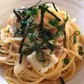 まるさだ's cooksnap of when they made 自慢のたらこスパゲティー.