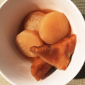 Kikuk0_66c's cooksnap of when they made 茅乃舎だしで作る大根と揚げのしみしみ煮.
