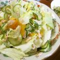 低カロ探検隊's cooksnap of when they made レタスとミカン・ツナ缶でサラダ.