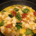 Walnut1107's cooksnap of when they made ﾄﾏﾄと卵、豆腐の旨味炒め♪.