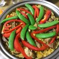 つねちゃん雨's cooksnap of when they made 春色パエリア(バレンシアパエリア).