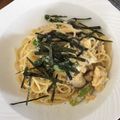 ayachum★'s cooksnap of when they made 元パスタ屋が作る簡単【和風ぺぺたま】.