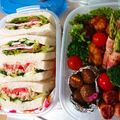 ぐうたら主婦みん's cooksnap of when they made パパっと2種類♪ロールパンサンドイッチ.