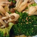 クック3U8TKY☆'s cooksnap of when they made 簡単☆ブロッコリーとしめじの胡麻和え.