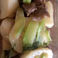 さくここみわ's cooksnap of when they made チャチャッと長芋と豚肉の甘辛しそ炒め.