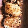 miyu1812's cooksnap of when they made 鶏挽肉と玉葱の簡単つくね。.