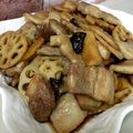 萌侑誠明's cooksnap of when they made 簡単！レンコンと豚バラの炒め煮.