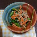 なおつん0802's cooksnap of when they made 春菊のおひたし.