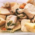 チアボンヌ's cooksnap of when they made 鶏肉と春野菜の煮物【柏市学校給食】.
