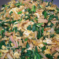 ☆そらママ★'s cooksnap of when they made かまぼことニラの卵とじ.