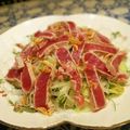週末クッキングパパ's cooksnap of when they made マグロのたたき風 ごちそうサラダ ♪.