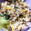 ☆メル♪'s cooksnap of when they made レタスと豚ひき肉の香味ペースト炒飯.