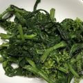 ヒヨコマメ☆'s cooksnap of when they made ほうれん草、菜の花、春菊のごまあえ.
