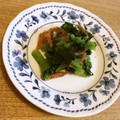 たまplus's cooksnap of when they made 簡単☆小松菜とワカメのナムル.