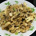 まま食いて's cooksnap of when they made 味噌バター風味☆大豆とひじきの玄米炒飯.